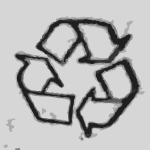 The recycle icon
